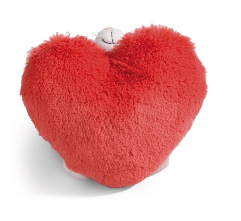 NICI Kuscheltier Love Katze auf Herz liegend NICI GREEN Rabatt