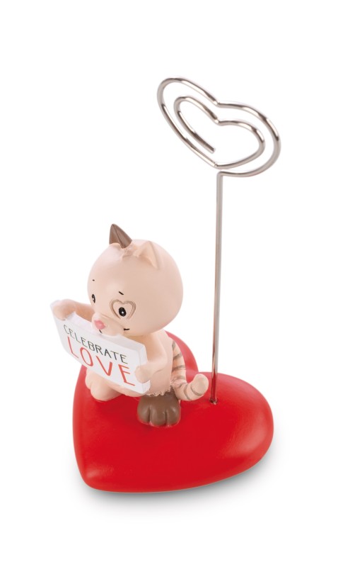 NICI Fotohalter Katze "Celebrate Love" Begrenztes Angebot