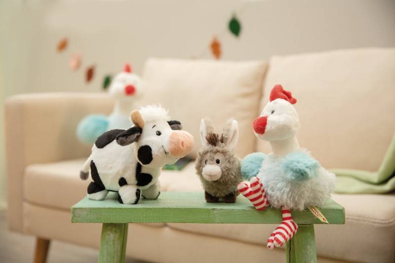 NICI Kuscheltier Kuh Cowluna stehend NICI Green Bestseller