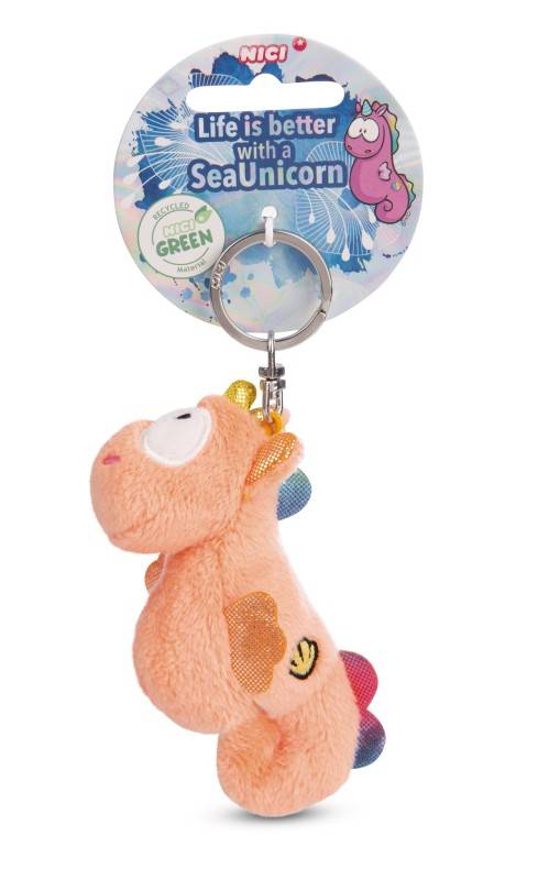 NICI Schlüsselanhänger Seepferdchen Laguna Rainbow NICI GREEN Sonderangebot der Fabrik