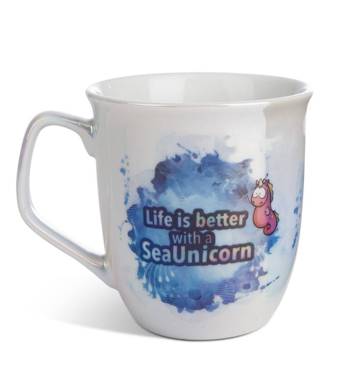 NICI Tasse Einhorn Aquario Nur noch ein Tag übrig