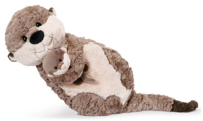 NICI Figürliches Kissen Otter Oda & Odalina Forest Friends NICI GREEN Online Shopping