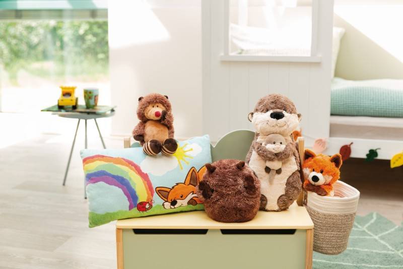 NICI Figürliches Kissen Otter Oda & Odalina Forest Friends NICI GREEN Online Shopping