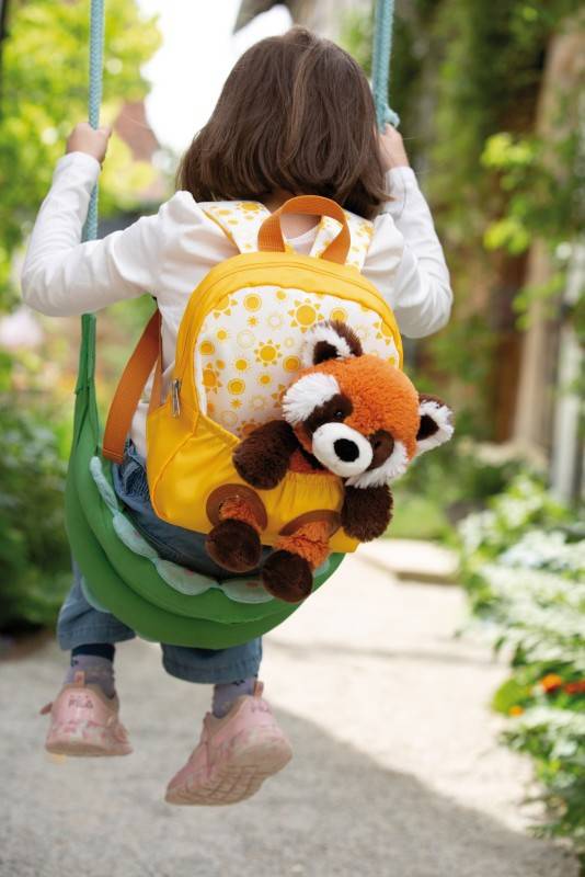 NICI Rucksack mit Roter Panda Plüschtier Saisonschlussverkauf