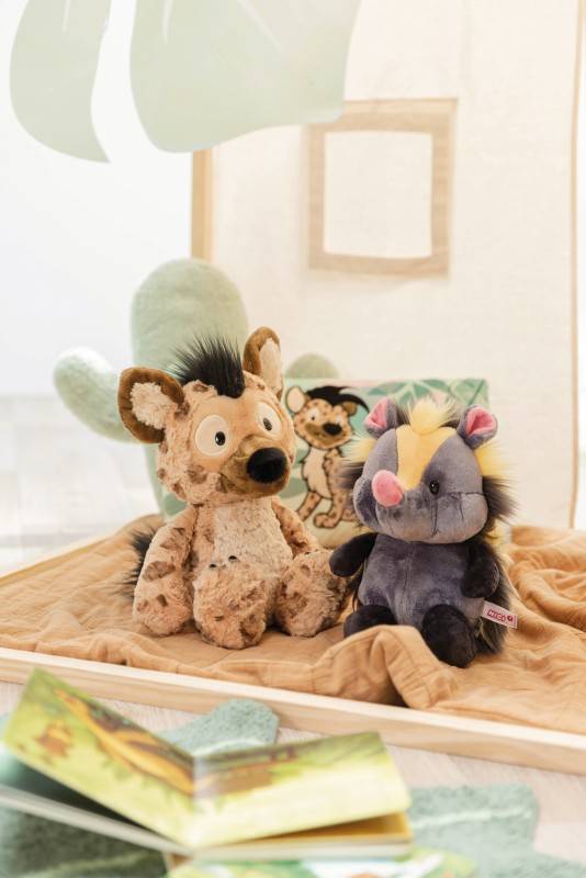 NICI Kuscheltier Hyäne Helgi NICI GREEN Begrenzte Freigabe