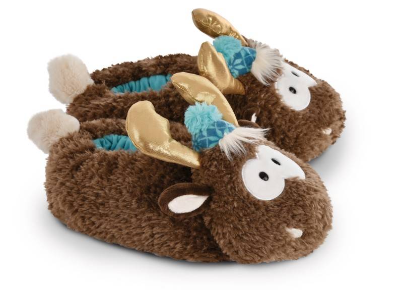 NICI Hausschuhe Rentier Reny Heart Gr. 38-41 Bis zu 50% Rabatt