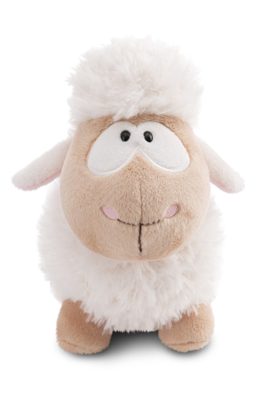 NICI Stehendes Kuscheltier Schaf weiß NICI GREEN Kostenloser Versand international