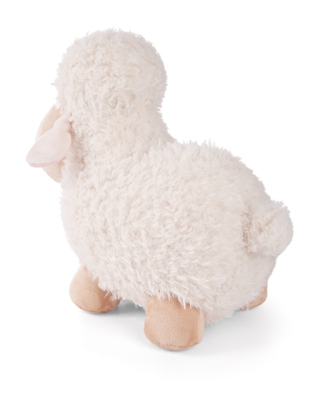 NICI Stehendes Kuscheltier Schaf weiß NICI GREEN Kostenloser Versand international