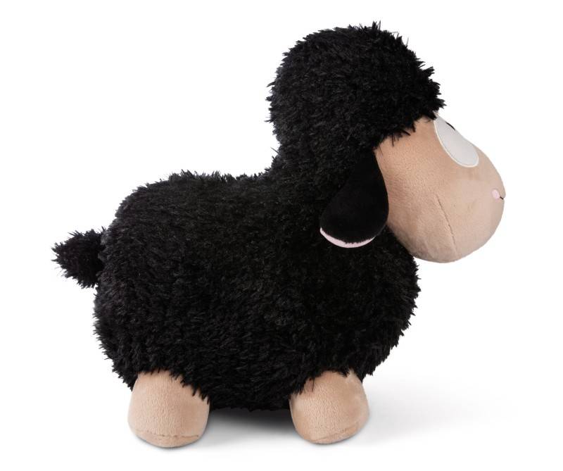 NICI Stehendes Kuscheltier Schaf schwarz NICI GREEN Fabrikladen