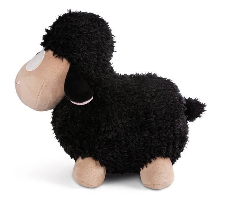 NICI Stehendes Kuscheltier Schaf schwarz NICI GREEN Fabrikladen
