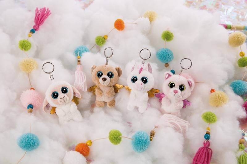 NICI GLUBSCHIS Schlüsselanhänger SCHUTZENGEL SCHAF Glowy Nalla im Angebot
