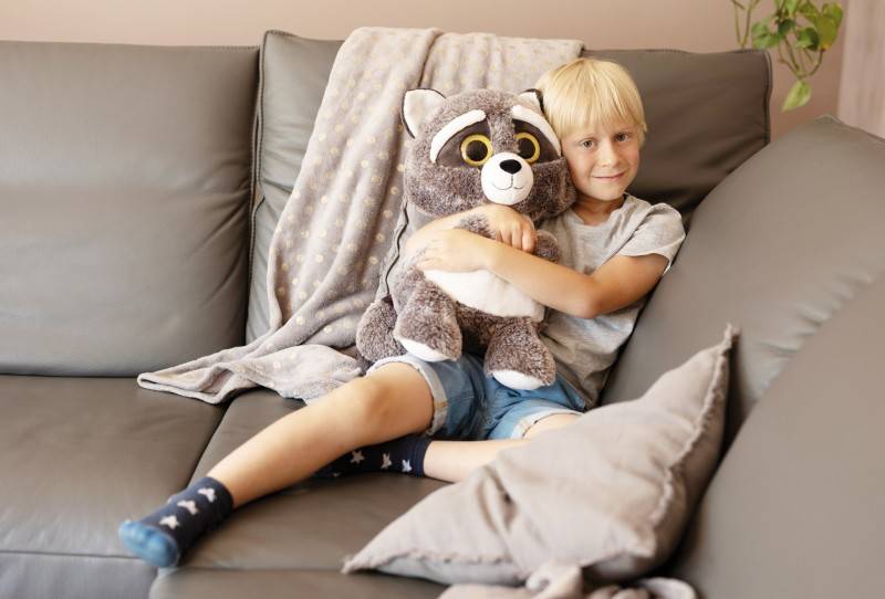 NICI GLUBSCHIS Kuscheltier Waschbär Clooney 45cm VIP-Rabatte