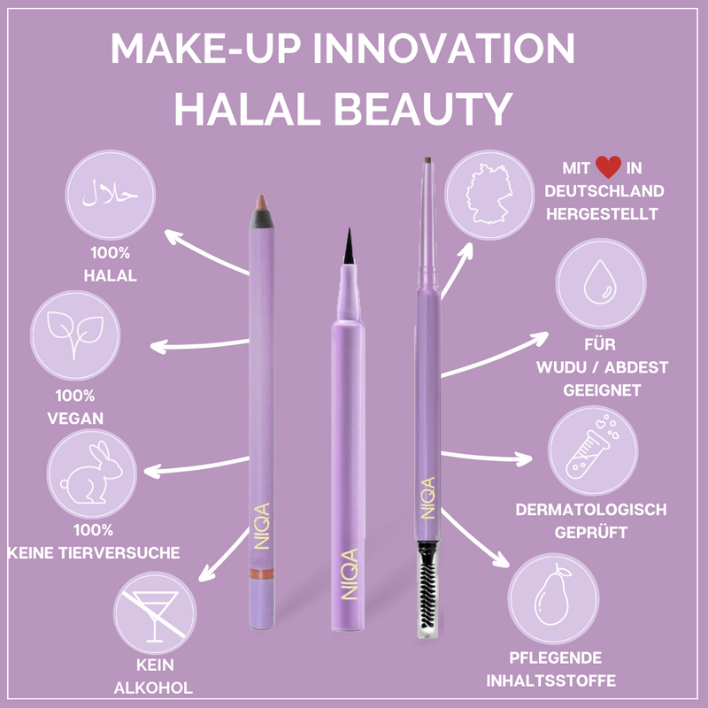 Niqa Cosmetics Eyeliner Duo Set Vierteljährliche Förderung