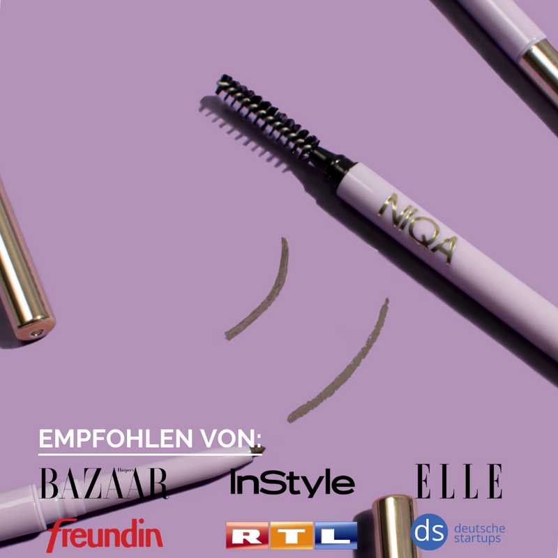 Niqa Cosmetics Browliner Mocca Duo Set Begrenzt auf 3 Tage