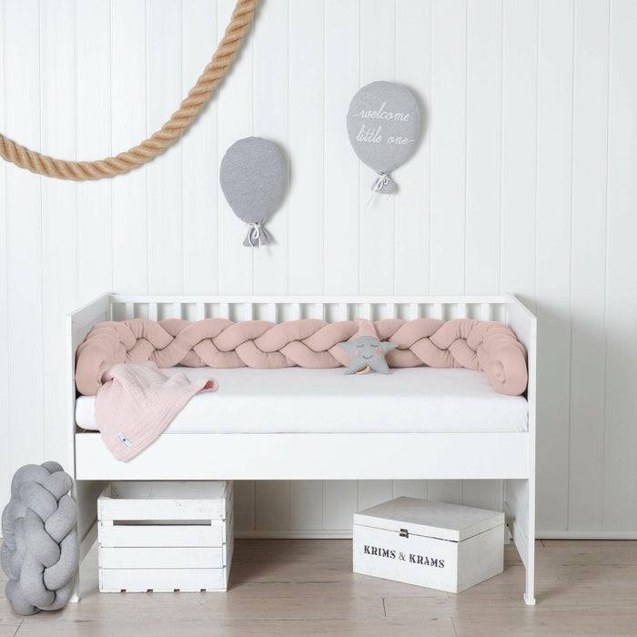 Nordic Coast Company Bettschlange geflochten Rosa Strick XL Bis zu 60% Rabatt