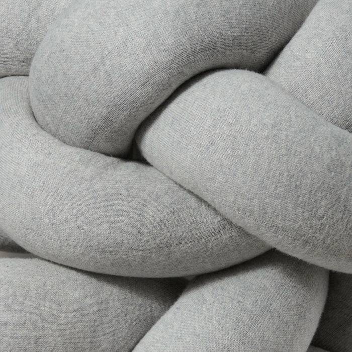 Nordic Coast Company Bettschlange geflochten Grau Strick XL Bis zu 65% Rabatt