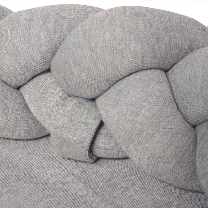 Nordic Coast Company Baby Nest geflochten Grau Super Rabatt
