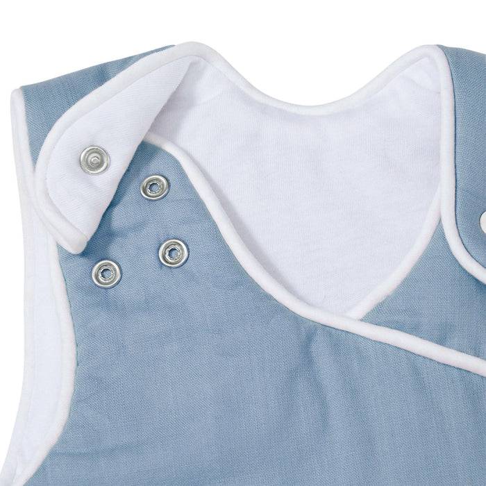 Nordic Coast Company Baby Schlafsack Blau Grau Fabrikladen