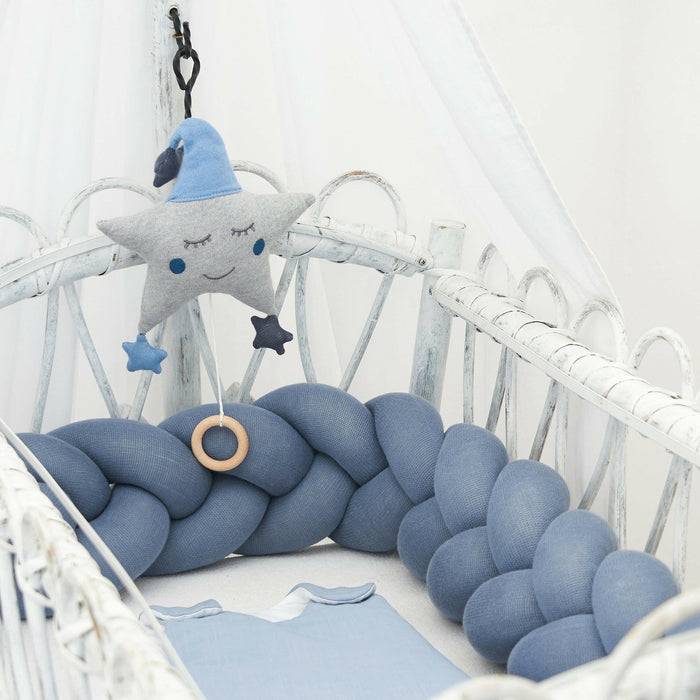 Nordic Coast Company Baby Schlafsack Blau Grau Fabrikladen