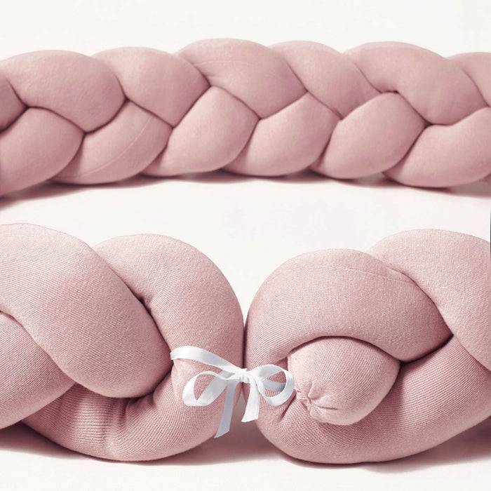 Nordic Coast Company Bettschlange geflochten Rosa Jersey Speichern exportieren