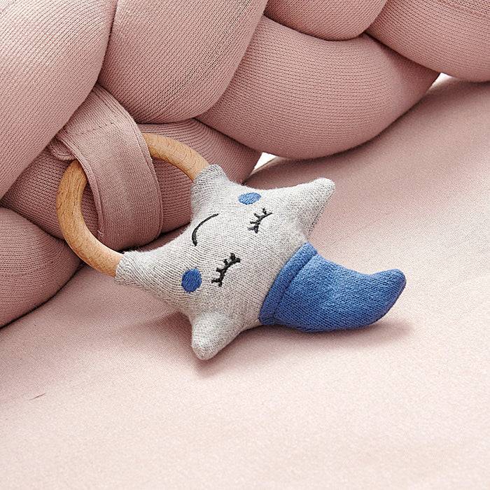 Nordic Coast Company Baby Nest geflochten Rosa Im Verkauf