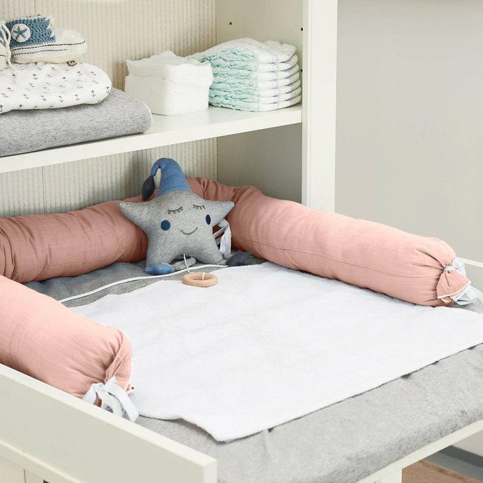 Nordic Coast Company Bettschlange Rosa 50% Rabatt für begrenzte Zeit
