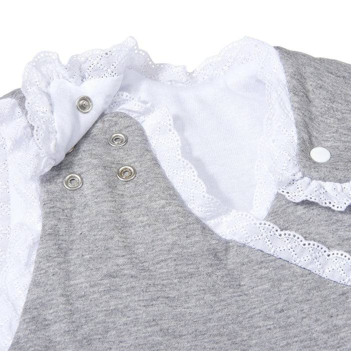 Nordic Coast Company Baby Schlafsack Grau Spitze Angebote