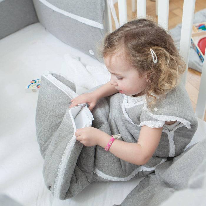 Nordic Coast Company Baby Schlafsack Grau Spitze Angebote