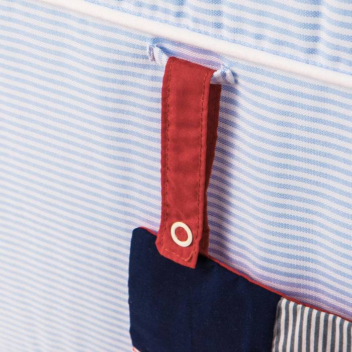 Nordic Coast Company Baby Bettnestchen Blau Meist gekauft