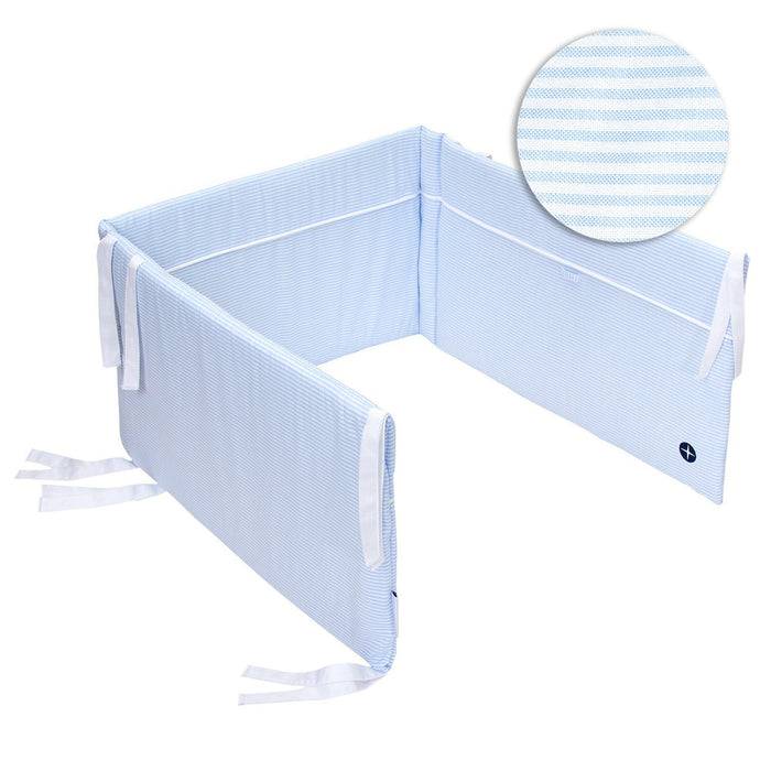 Nordic Coast Company Baby Bettnestchen Blau Meist gekauft