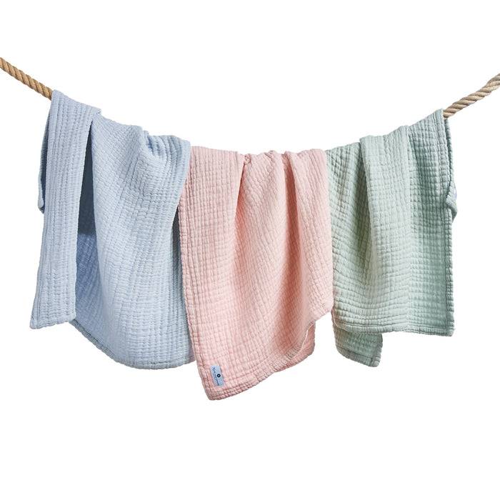 Nordic Coast Company Musselin Decke Rosa Saisonschlussverkauf