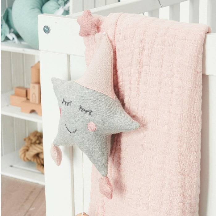 Nordic Coast Company Musselin Decke Rosa Large Osterangebot
