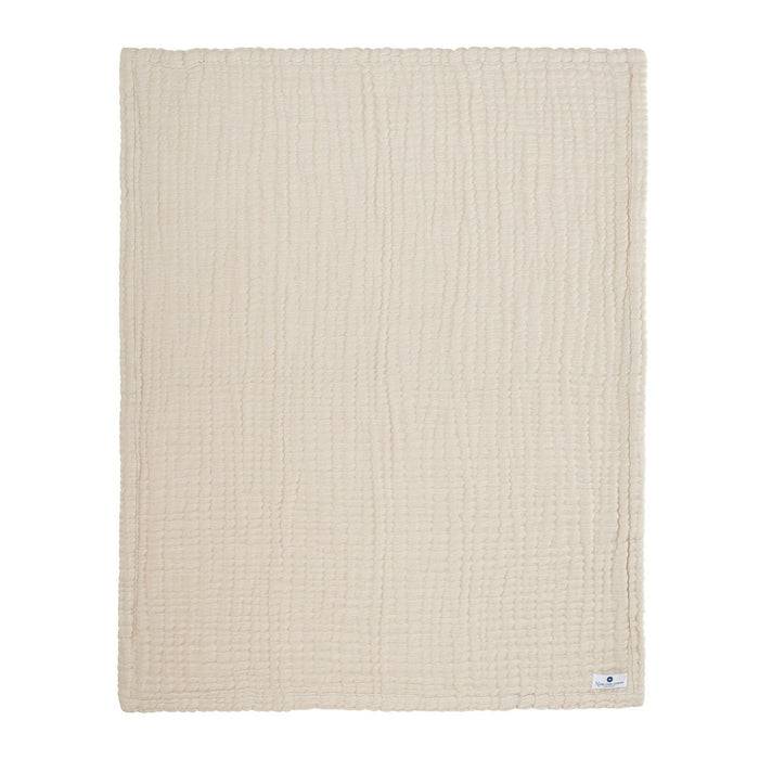 Nordic Coast Company Musselin Decke Natur Weiß Muttertagsangebot