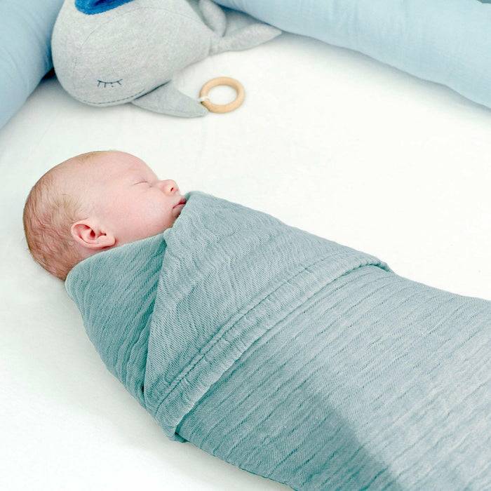 Nordic Coast Company Musselin Decke Jade Grün Valentinstagsangebot