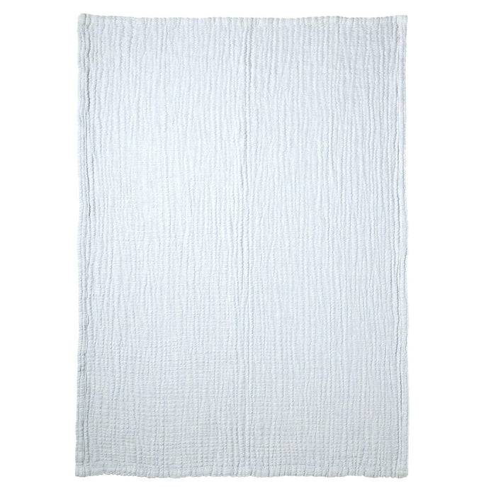 Nordic Coast Company Musselin Decke Blau Large Lagerräumung