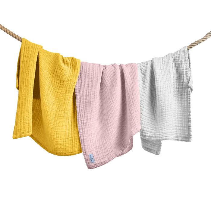 Nordic Coast Company Musselin Decke Altrosa Top Angebot