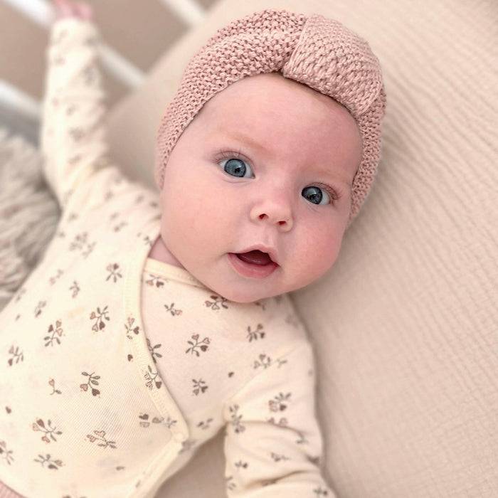 Nordic Coast Company Baby Turban Altrosa Große Rabatte