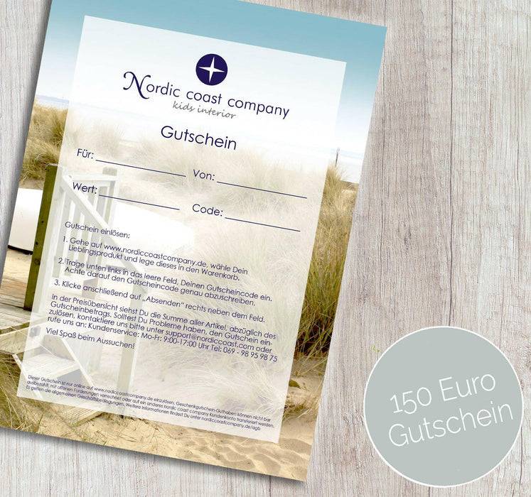 Nordic Coast Company Gutschein 150 Euro Räumungsverkauf