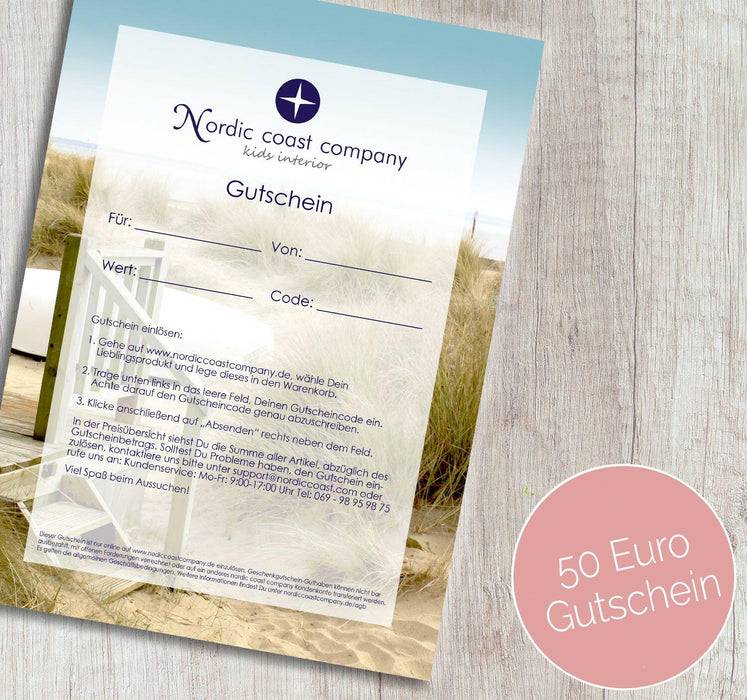 Nordic Coast Company Gutschein 50 Euro Sonderangebote