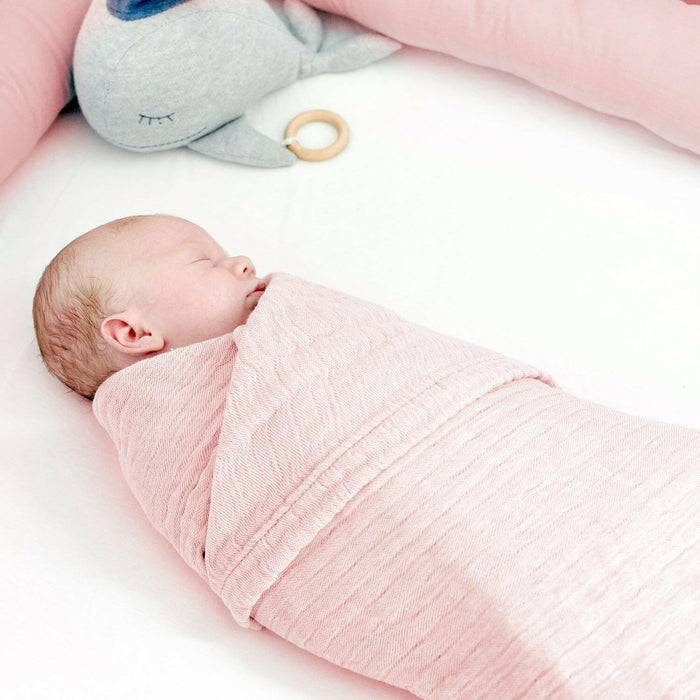 Nordic Coast Company Musselin Decke Rosa Bis zu 65% Rabatt
