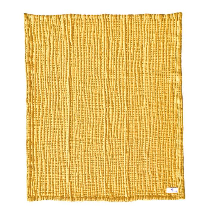Nordic Coast Company Musselin Decke Curry Gelb Clearance-Verkauf