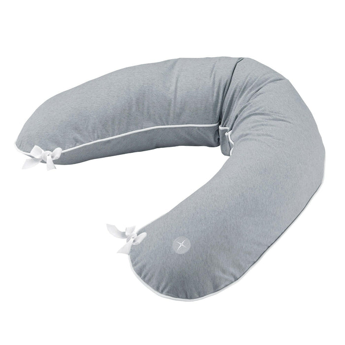 Nordic Coast Company Stillkissen Bezug 180 cm Grau zollfrei