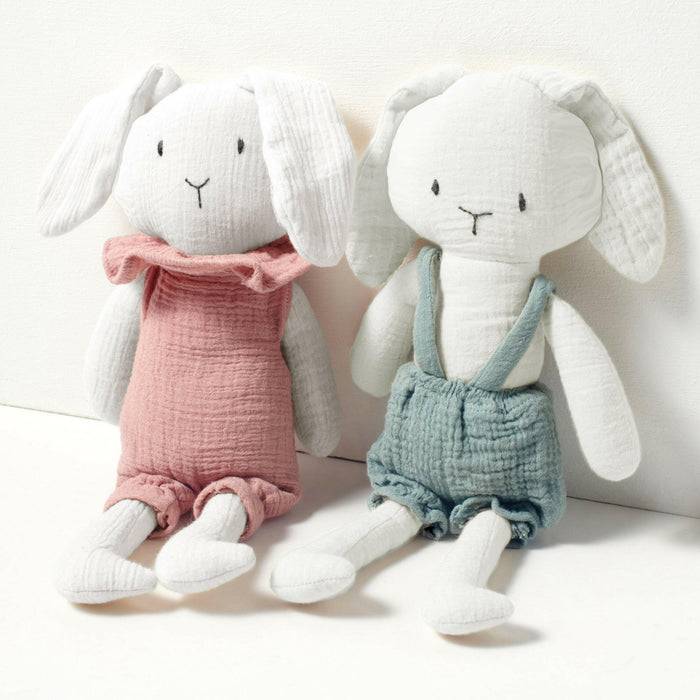 Nordic Coast Company Kuscheltier Musselin Hase Bella im Angebot