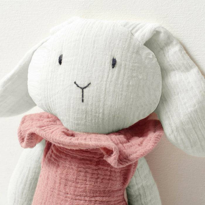 Nordic Coast Company Kuscheltier Musselin Hase Bella im Angebot