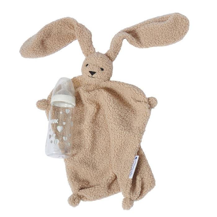 Nordic Coast Company Schnuffeltuch Hase Teddy Beige Kostenloser Versand