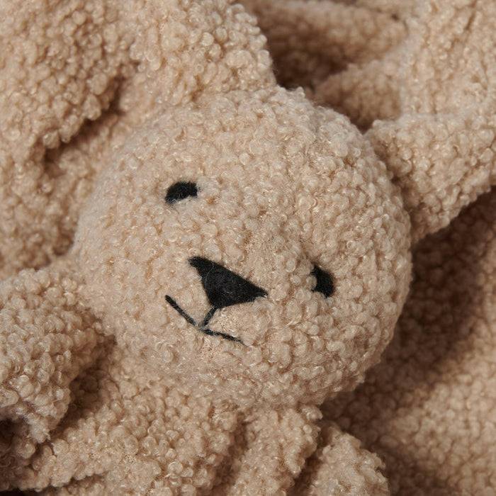 Nordic Coast Company Schnuffeltuch Hase Teddy Beige Kostenloser Versand