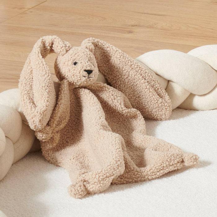 Nordic Coast Company Schnuffeltuch Hase Teddy Beige Kostenloser Versand