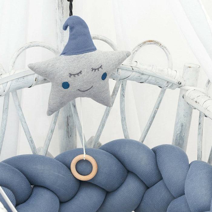 Nordic Coast Company Baby Set "Stern" Spieluhr + Rassel Blau Günstig kaufen