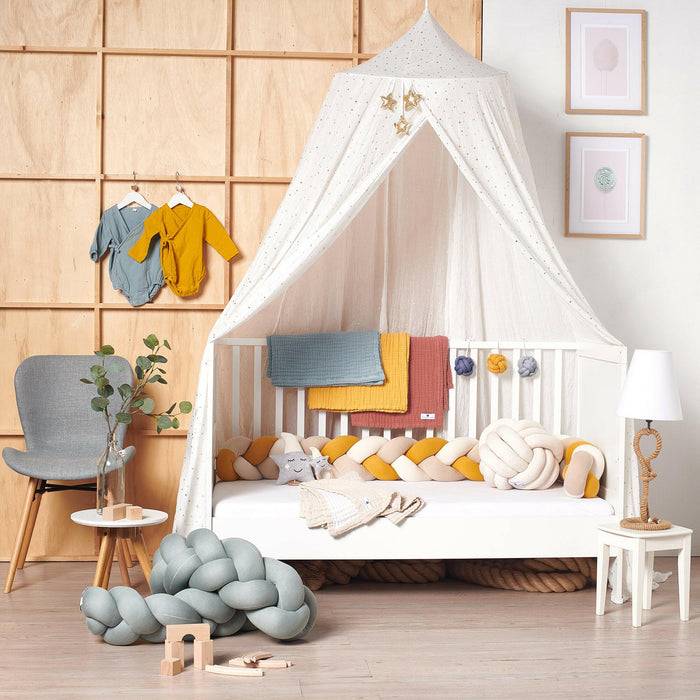 Nordic Coast Company Babygym Anhänger Set Knoten Blau Exklusivangebot
