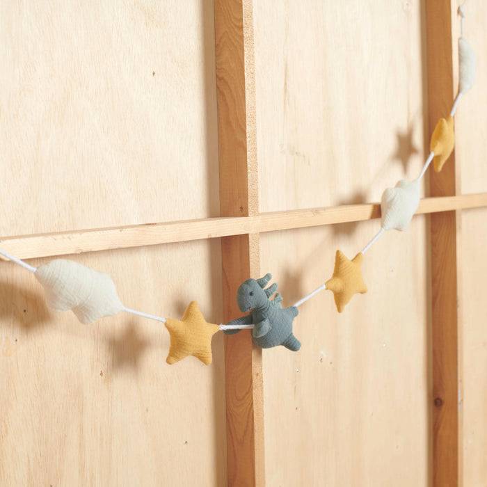 Nordic Coast Company Wandgirlande Musselin Dino Large Osterangebot